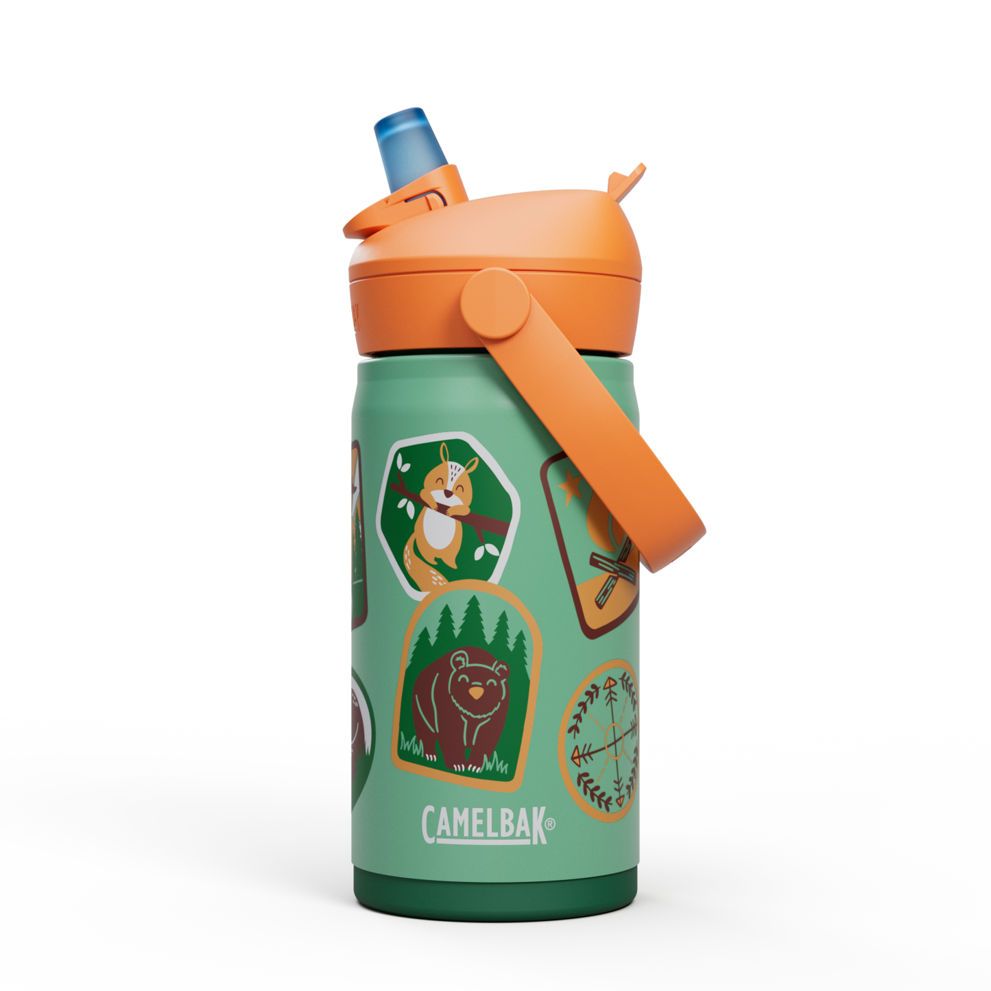 thrivetm-flip-straw-kids-12oz-bottle-insulated-stainless-steel-t2 nswfkxg1wq