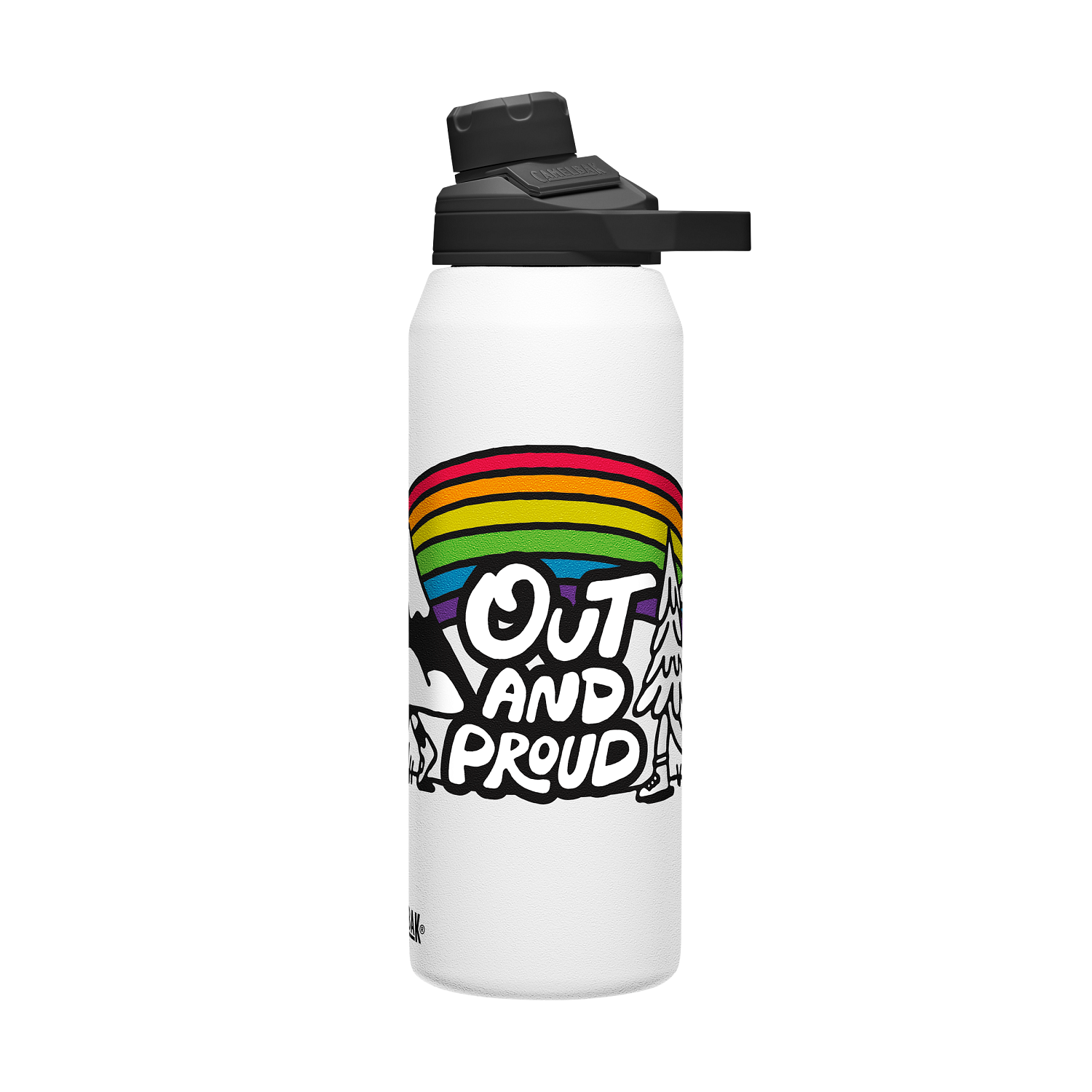chute-mag-32-oz-water-bottle-insulated-stainless-steel-plus-cleanup-kit-pride-collection-limited-edition-n0 xhvxlhasbo