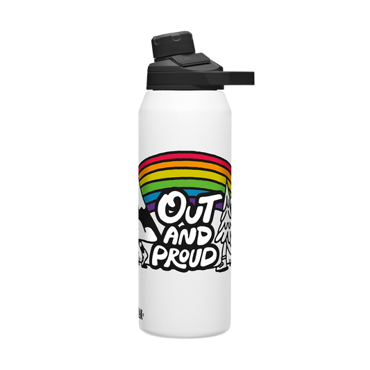 chute-mag-32-oz-water-bottle-insulated-stainless-steel-plus-cleanup-kit-pride-collection-limited-edition-n0 xhvxlhasbo